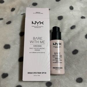 NYX bare with me moisturizing primer